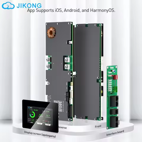 JIKONG JKBMS V19 JK-PB2A16S15P With 4.3inch UART Display Smart Active BMS 8S-16S 150A Li-ion/Lifepo4