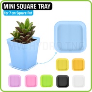 Mini Square Tray 7 cm | Square Pot Stand