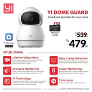 XiaoYi - Xiao Yi Dome HD IP Camera - Kamera CCTV IR DOME 360 Degrees