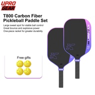 UTSPORTS Pickleball Paddle Professional Pickleball Paddle Set -T800 Carbon Fiber With Balls