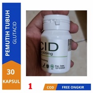 GLUTACID Asli Whitening Booster 16.000 Mg Original Obat Pemutih Herbal