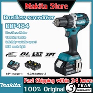 [Original direct sales] Makita DDF484 lithium battery 18V brushless rechargeable impact drill household electric screwdriver lithium battery screwdriver electric drill