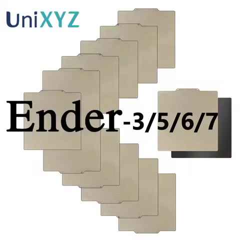 PEI Build Plate with Magnetic Base For Ender3 Ender3S Ender5 Ender5S Ender6 Ender7 Neo Pro S1 V2 V3 