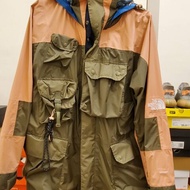 THE NORTH FACE UE 雙層帽子 多口袋 防水 機能外套