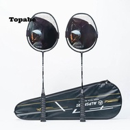 TOPABCS Racquet Carrying Bag, High Resilience Full Carbon Fiber Badminton Racket, Portable Non-slip 