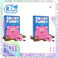 For 4+ Player Group Game 2PCS Hilarious Family Party Game, 150 Challenge Cards with 5 Pig Noses, Lau