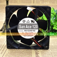 Sanyo/sanyo 9G1224E102 12038 DC24V 0.34A 12cm Inverter Cooling Fan