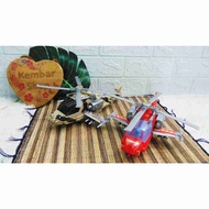 BP9770 Helikopter Heli Helicopter Mainan APACHE keren motif n warna random