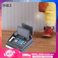 [Ready stock]  Realistic Dollhouse Cash Register Toy Mini Credit Card Machine for Dollhouse 1 12 Min