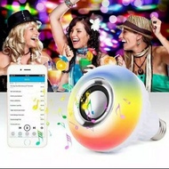 Wireless bluetooth speaker, RGB LED music light, speaker bulb