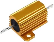 Reland Sun 2pcs 10W Aluminum Power Metal Shell Case Wirewound Resistor 0.1~10K 0.5 1 2 3 5 6 8 10 20