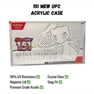 Pokemon 151 Mew UPC Acrylic Display Case