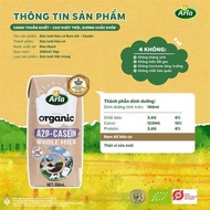 (Voucher 80k) 1 Thùng 20 Hộp Sữa Tươi UHT Hữu Cơ Đạm A2 Arla Đan Mạch 200ml - Michi Baby MC888