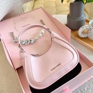 ✨‼️พร้อมส่งกระเป๋าสะพายข้างCK hoboกล่องผูกโบว์สุดหรู limite ได้เซ็ตตามกล่อง