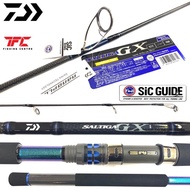 DAIWA 20 DAIWA SALTIGA GX 74MS 77MHS SPINNING POPPING ROD FUJI GUIDE