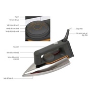 Philips HD1172 dry iron - automatic heat shut-off, super durable 304 stainless steel, Mouse, iron ph