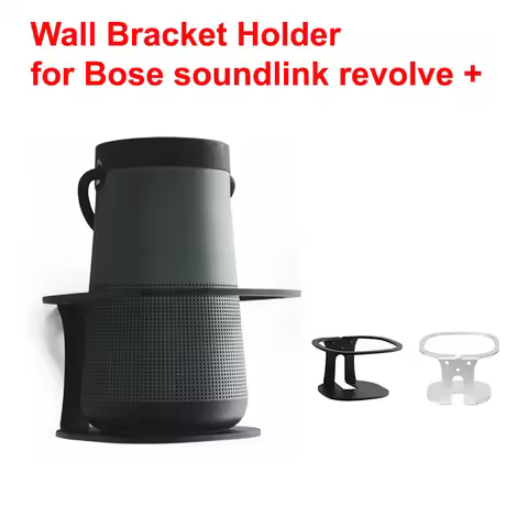 Wall Mount Bracket Metal Wall Mount Stand Holder for Bose soundlink revolve Plus + Speaker Metal Mou