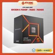 [Genuine] AMD Ryzen 5 7500F CPU - 7600 - 7600X 6 cores 12 threads socket AM5 - new BH 36th
