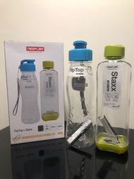 榮剛材料 GMTC 股東會紀念品 NEOFLAM Tritan 700ml 水壺二入組（FlipTop+Staxx)