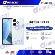 [READY STOCK] INFINIX HOT 30 [8GB RAM | 128GB ROM] 1 Year Warranty By Infinix Malaysia!!