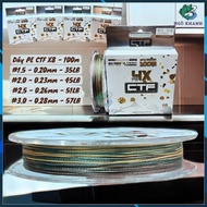 Lure CTF X4 fishing umbrella, X4 PE fishing line - 100m