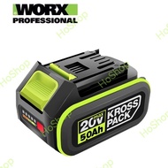 (香港WORX威克士總代理行貨)WORX 威克士 WA3027 20V 5.0Ah 鋰電池 - Lithium Ion Battery