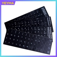 YEYMA - Arabic keyboard sticker jawi keyboard, PVC Waterproof&Dustproof Arabic Sticker for laptop pa