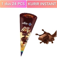 Good Product 1 Dus 24 Pcs Es Cream Aice Chocolate Max Ice Cream Cone