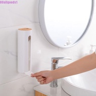 USNOW1 Cotton Pad Dispenser, Wall Mount Plastic Cotton Pad Container, Multipurpose Cotton Pad Holder