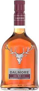 The Dalmore 12 Years Highland Single Malt Scotch Whisky, 700ml