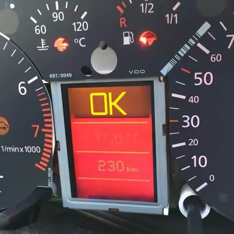 1PC LCD Touch Screen Display Panels For Audi S3 8L TT 8N A6 C5 4B Cluster Digital Dashboard Pixel Ca