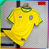 Brazil Retro 1998 Ronaldo Home Football Shirts