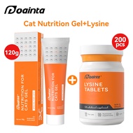 [In Stock] PUAINTA Cat L-Lysine for Cat Cold Sneezing Runny Nose Against FVR Cat Supplement Tablets 