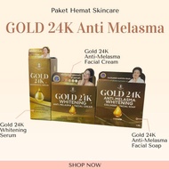 Paket Skincare 24K Gold Anti Melasma Thailand - Perawatan Flek Wajah