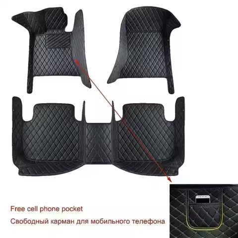 Customized Car Floor Mats for Kia Sorento 7 Seat 2009-2012 Cerato 2007-2017 Forte 2009-2018 Interior