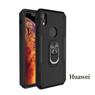 Casing Huawei Nova 2 Lite 3i 5T 7i Y7 Y9 2019 Prime Honor 20 Shockproof Hard Ring Army Phone Stand Case