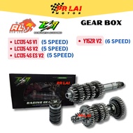 ESR MOTOR Y15ZR Y16ZR LC135 5S LC135 4S LC4S ES V1 V2 GEARBOX Racing 5 SPEED 6 SPEED Gear Box LC5S Y