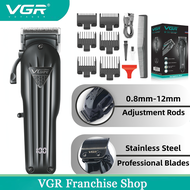 VGR เครื่องตัดผมทริมเมอร์ไร้สายแบบชาร์จไฟได้เครื่องตัดผมแบบ V-282ปัตตาเลี่ยน VGR