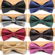 Men Bow Tie Groomsmen Groom Burgundy Black Bow Tie Men Formal Suit Shirt Wedding Wedding Red Bow Tie