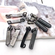 Trolley Luggage Zipper Puller Accessories Nylon Tooth Luggage Combination Keyhole Double-Head Zipper