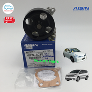 AISIN ENGINE WATER PUMP (JAPAN) WPN-603V FOR NISSAN LIVINA/ 1.8 LATIO 1.8/ SYLPHY G11 2.0/ TEANA J32