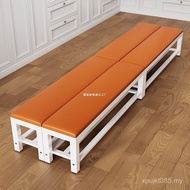 Can Sit on Sofa Stool Shoe Changing Stool Multifunctional Bench Door Long Soft Bench Gym Basketball 