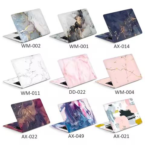 DIY Colorful Marble Laptop sticker skin 11/12/13/14/15/16 inch for MacBook Air 11 Air 13.3 2020 Pro 