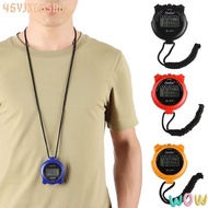 45YJXGUSHOP Sports Stopwatch Timer Waterproof Countdown Timer Running Fitness Stopwatch Electronic T