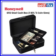 Honeywell 6112 Steel Cash Box - 1 Bill / 5 Coin Slots (6112)