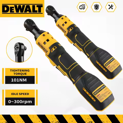 DEWALT DCF513B Cordless Ratchet Wrench–12V/18V/20V Battery,0-45 ft-lbs Torque,101NmTightening&0-300r