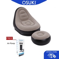 OSUKI Air Sofa Portable 2 In 1 [Free Air Pump] | Sofa Udara