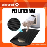 Double Layers Cat Litter Mat Trapping Waterproof Eva Washable Carpet Carpet Kucing Matt Mattress