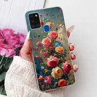 เคส A21S ลายมังกรสุดเท่สำหรับ Samsung Galaxy เคส SM-A217F กรอบลายแฟชั่นเคสนิ่มแบบบางสำหรับ Samsung A
