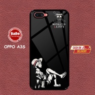 Case OPPO A3S Casing OPPO A3S case [ ONEPICE ] Case hp kondom hp case anime case karakter Babe case 